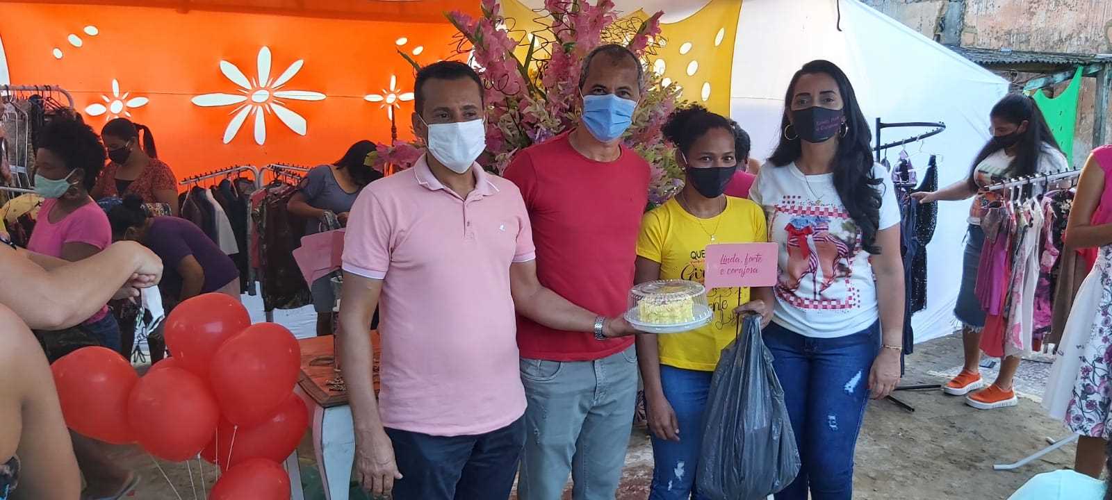 Camacã: Mães do Novo Itamarati (Biscó) são contempladas com o II Brechó Solidário